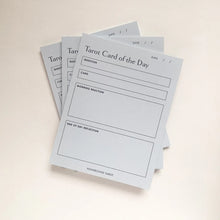 Load image into Gallery viewer, Daily Tarot Reading Pad - Morning to Evening Reflection