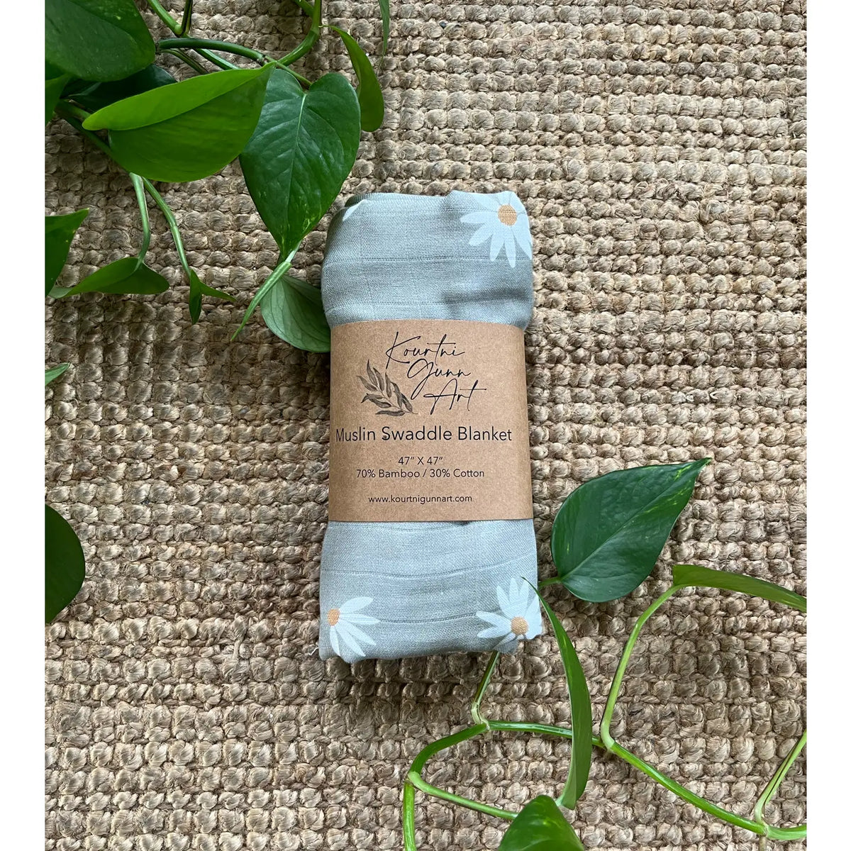 Daisy Swaddle Blanket