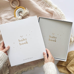 My Baby Book Luxury Baby Gift W/Presentation Box