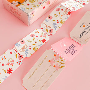 Floral Love Coupon Card