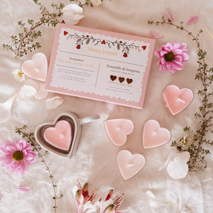 Blush Hearts - Candle Tealights