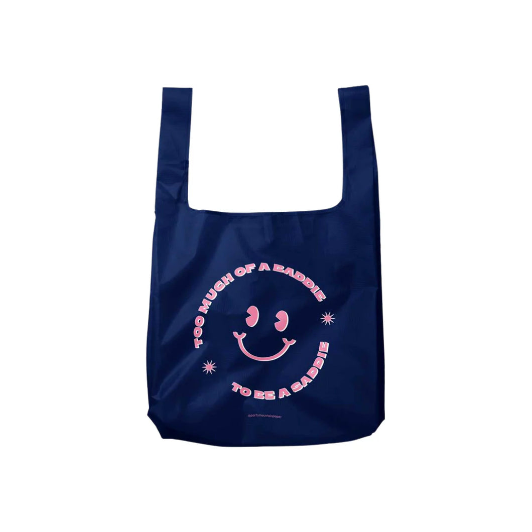 Baddie Foldable Nylon Tote