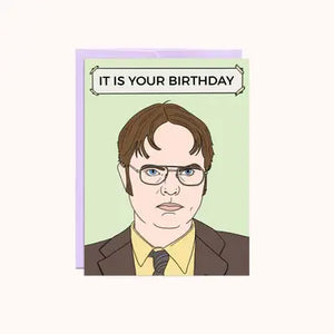 Dwight Birthday Card