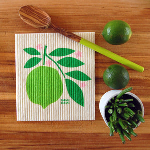 Lime Sponge Cloth / Reusable Paper Towel